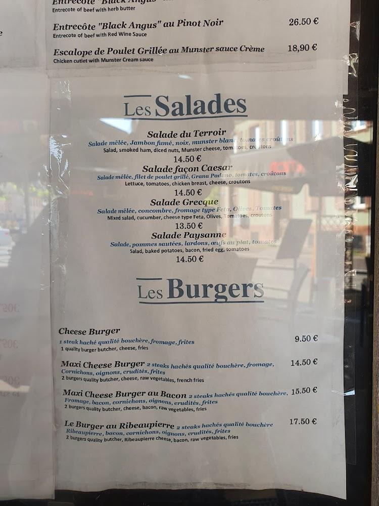 Brasserie des Sports - Menu Image 3